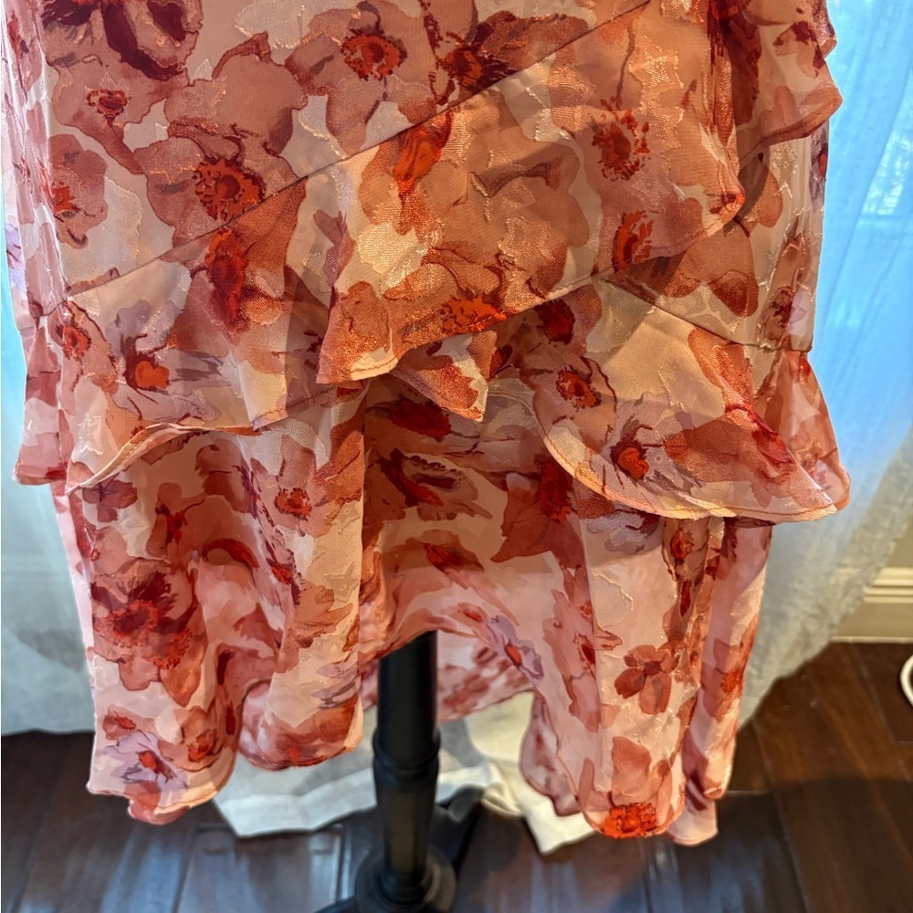 Floral Ruffle Dress - Picture 3 of 5